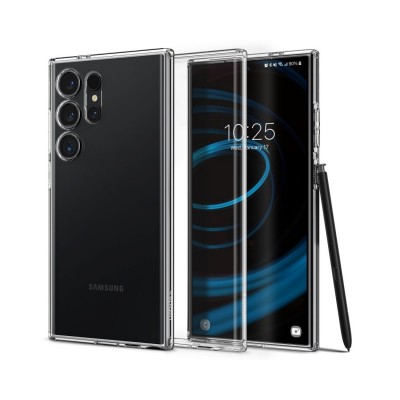 Husa Samsung Galaxy S24 Ultra, Spigen Liquid Crystal, Silicon Transparent